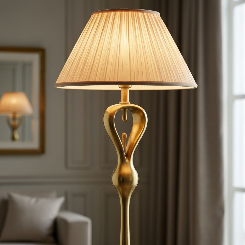 Brass Floor Lamp
