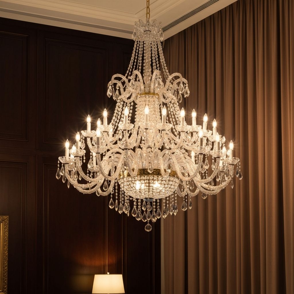 Crystal Chandelier Elegance