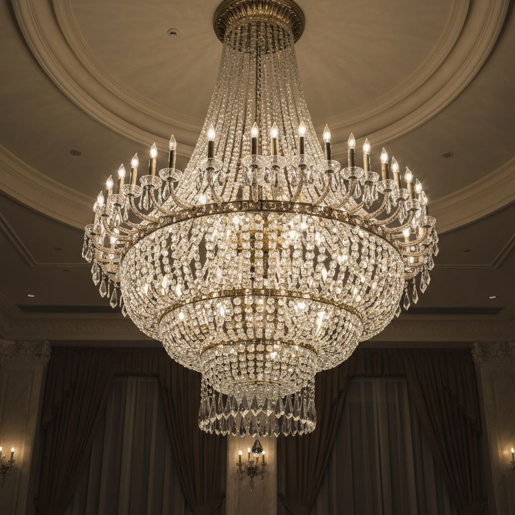 Crystal Chandelier Elegance
